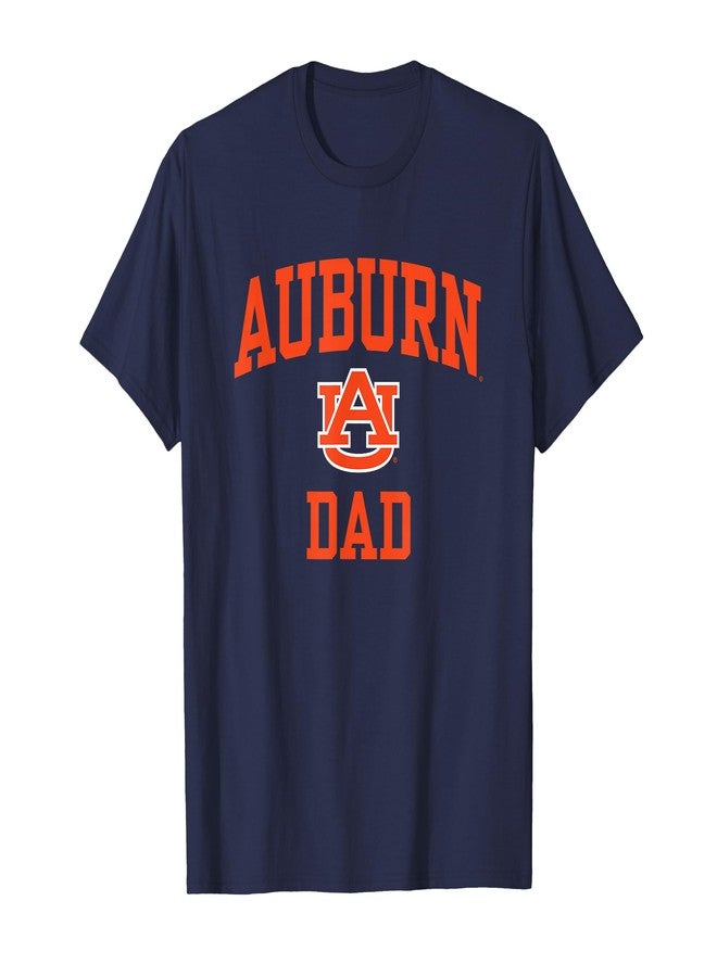 Elite Authentics Auburn Tigers Dad Icon Navy Officially Licensed T-Shirt - Image 1