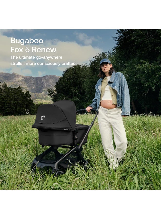 Bugaboo Fox 5 Renew Complete Stroller - Black/Heritage Black - Image 4