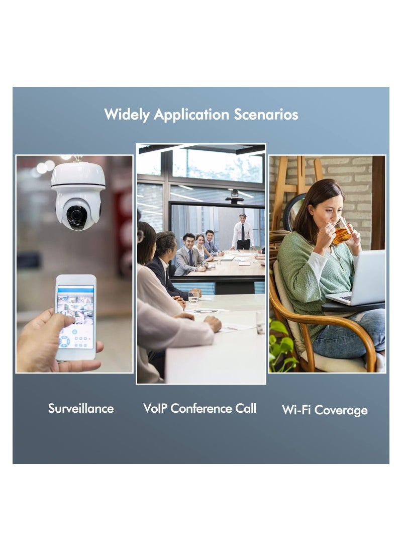 Y&D - Poe Extender Gigabit, With 3 Out, Ieee 802.3af/At Mini 4 Channel Repeater 1000mbps, Wall And Din Rail Mount Passthrough Amplifier/Booster, Plug Play, Port, No Setup Power - Image 1