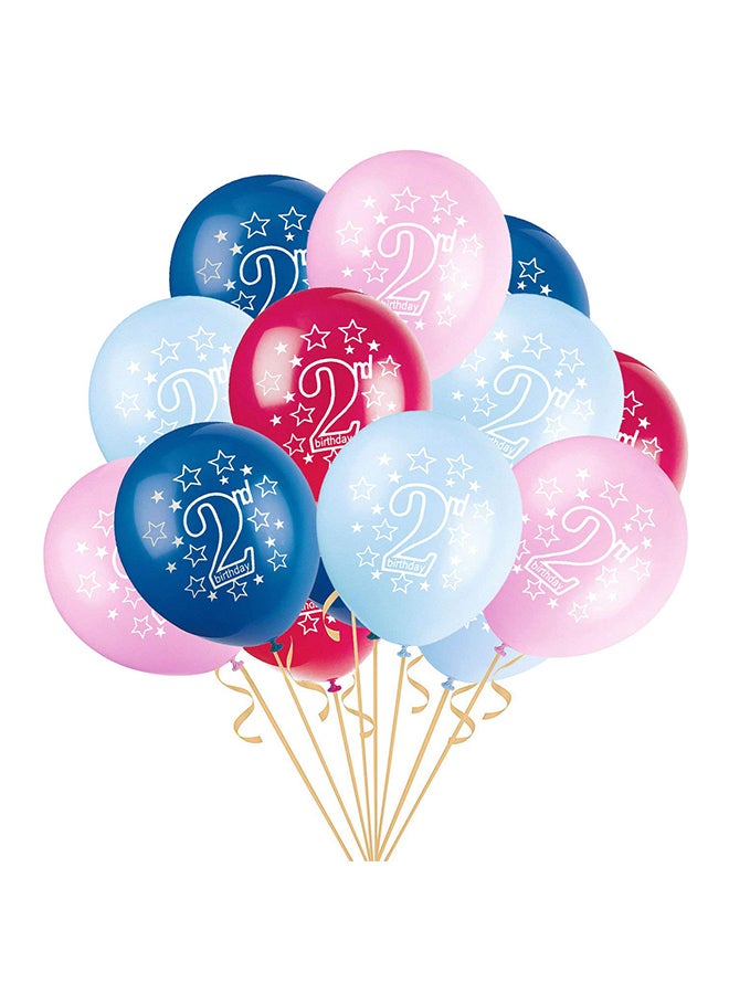 15-Piece Birthday Party Decoration Balloon Set - Image 3