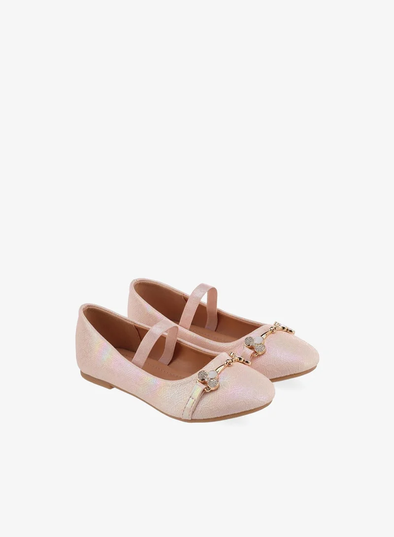 Flora Bella By Shoexpress Flora Bella Girls Buckle Accent Ballerina Shoes