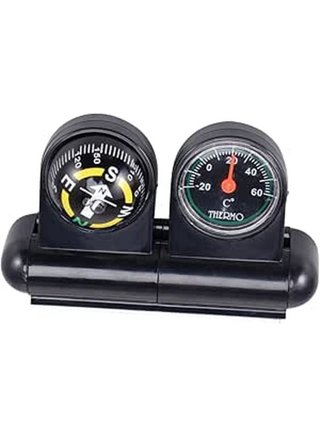 Ritchie Car Dashboard Compass with Thermometer Vehicle Ornament - Image 1