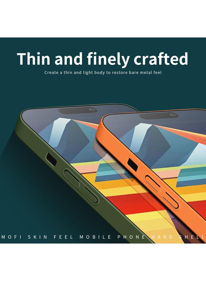 موفي جراب لهاتف iPhone 15 Plus من Qin Series Magsafe Skin Feel جراب هاتف سيليكون شامل - Image 5