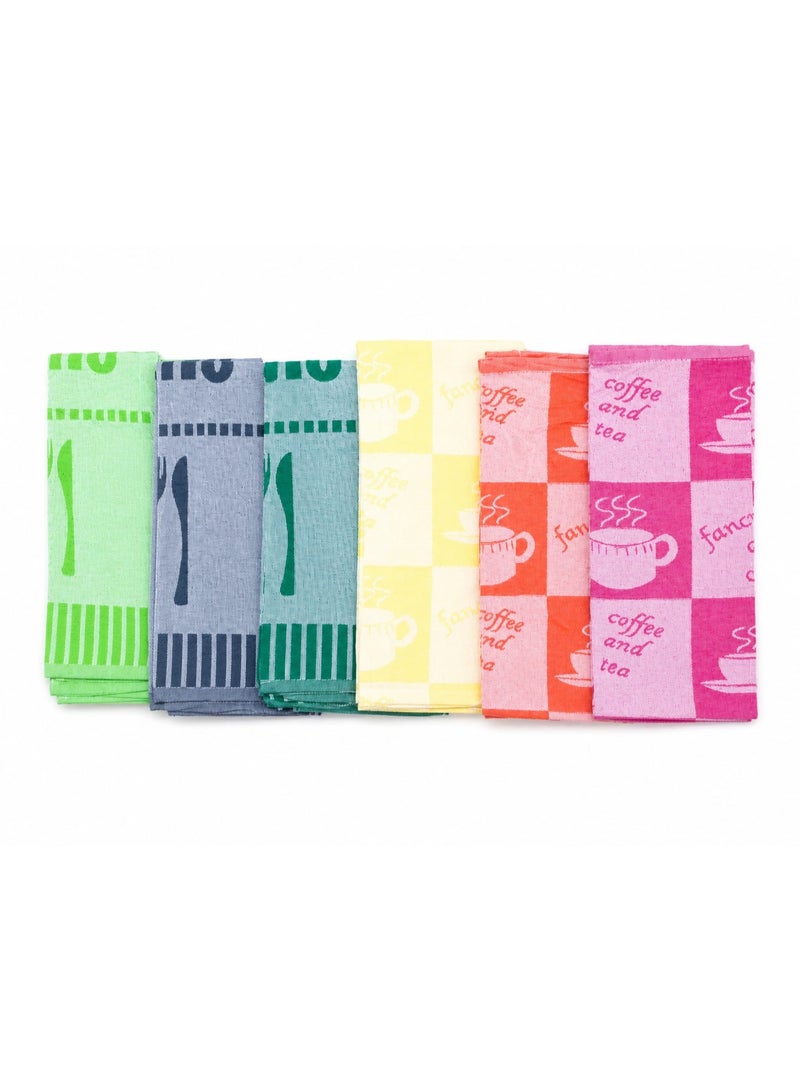 6-Piece Kitchen Towel Set (70 x 50 cm) - Image 1