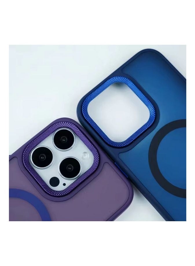 Case for OPPO Reno 12F/ Case Magnetic Translucent Matte Phone Cases [Compatible with MagSafe] Thin Slim Fit Shockproof Bumper Hard Protective Cover for Women Men Girls. - Image 2