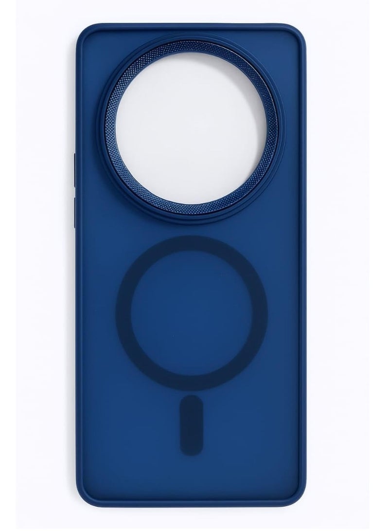 Case for OPPO Reno 12F/ Case Magnetic Translucent Matte Phone Cases [Compatible with MagSafe] Thin Slim Fit Shockproof Bumper Hard Protective Cover for Women Men Girls. - Image 1