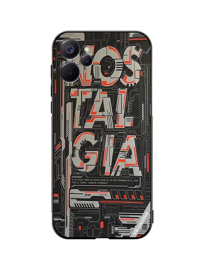 VR CREATIVE Protective Case Cover For Realme 9i 5G Nostalgia Design Multicolour - Image 1