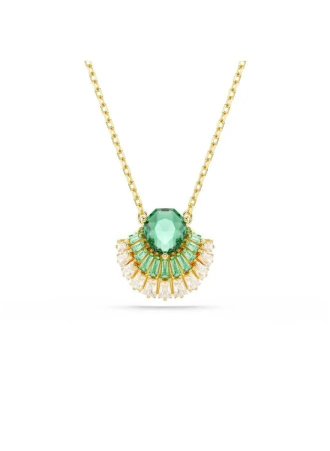 Idyllia:Pend Stone Detailed Long Necklace