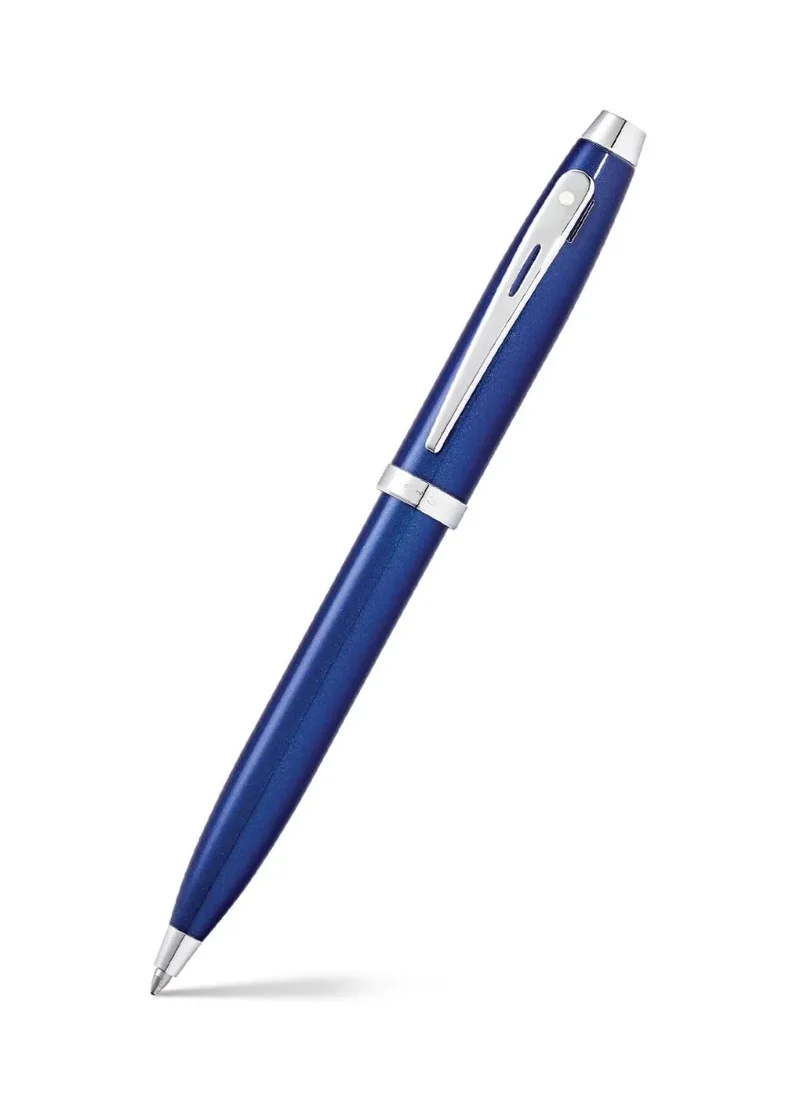 SHEAFFER Sheaffer® 100 Glossy Blue with Chrome Trims Ballpoint Pen