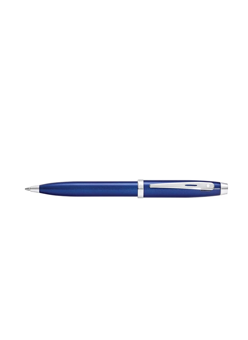 SHEAFFER Sheaffer® 100 Glossy Blue with Chrome Trims Ballpoint Pen