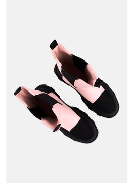TRUFFLE COLLECTION Women Chunky Chelsea boots, Pink  - Image 3