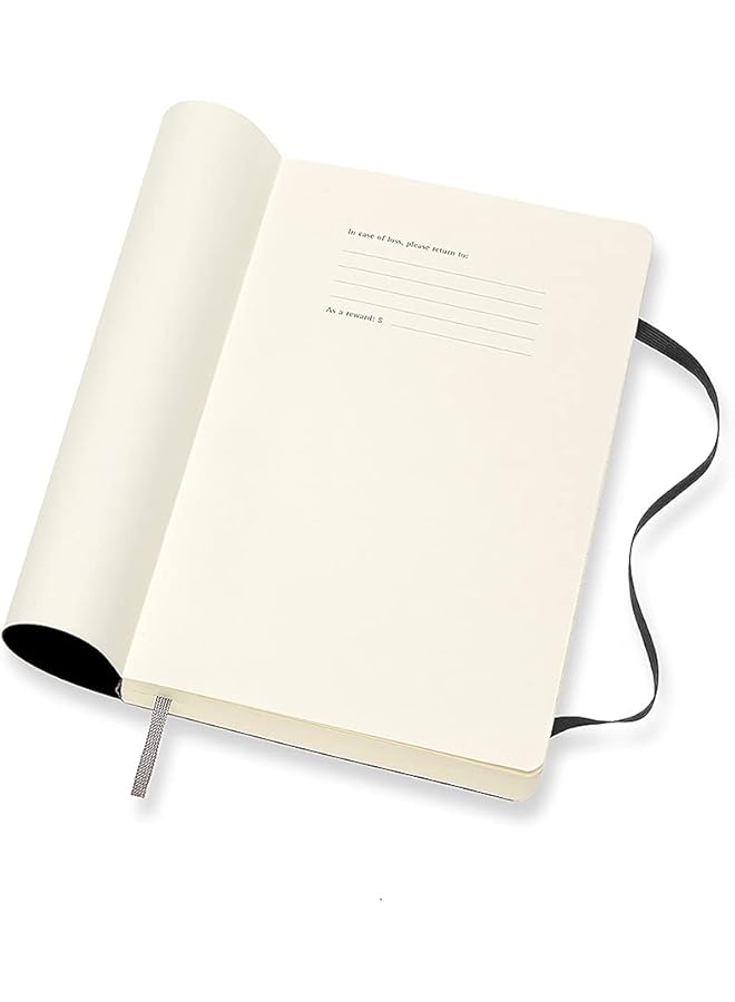 MOLESKINE Agenda 2022 Giornaliera Large Soft Nero Zwart - Image 2