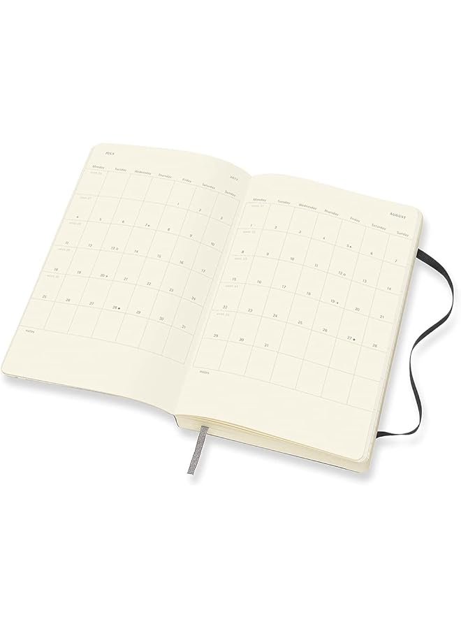 MOLESKINE Agenda 2022 Giornaliera Large Soft Nero Zwart - Image 3