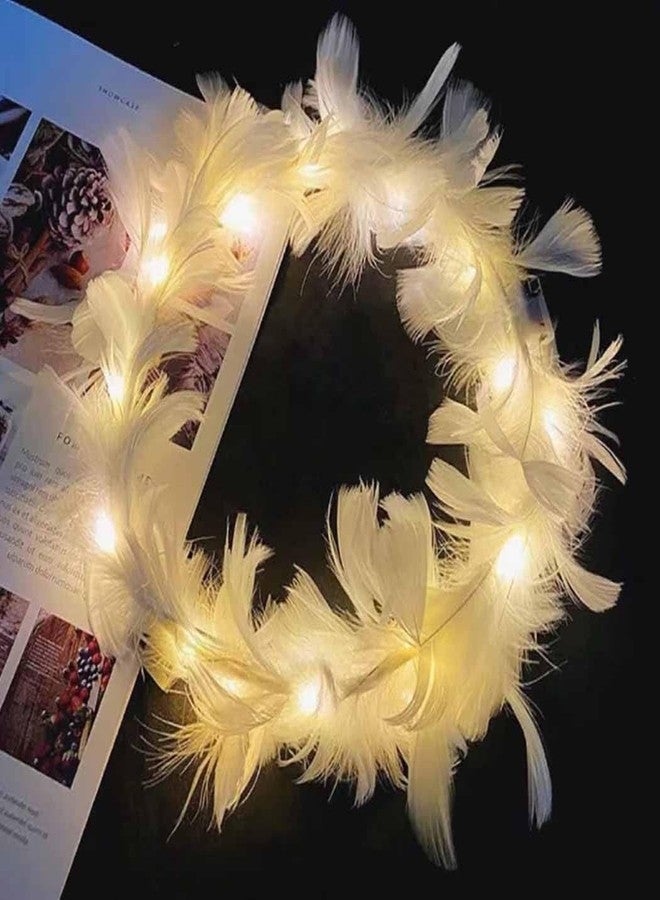 ROMILAS PS Light Up Headband Led Crown Headdress Glow Headwear Festival Party Hair Accessories for Women and Girls - Image 3