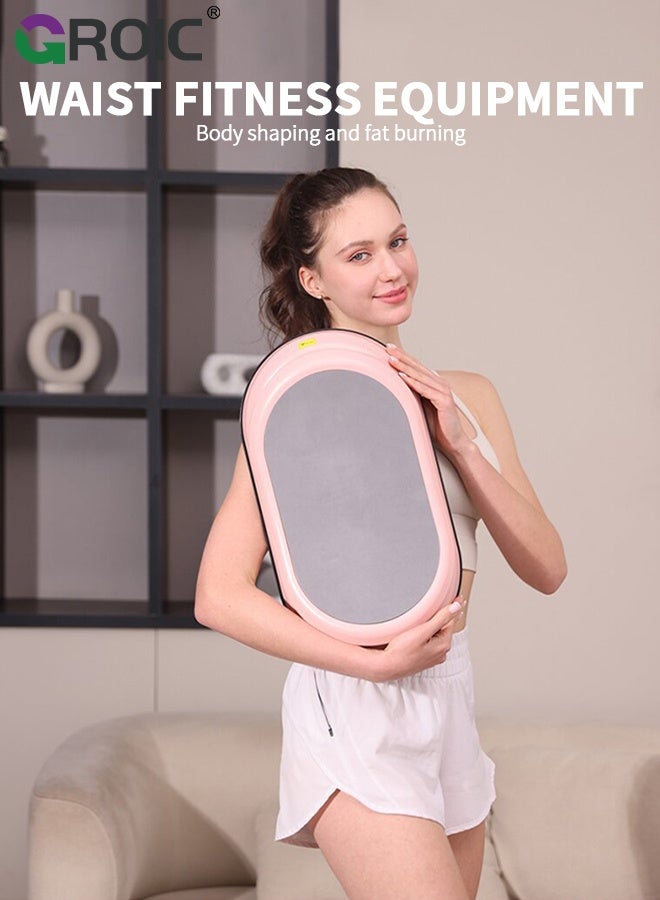 GROIC Core & Waist Trainer Machine with Twisting Motion, Magnetic Large Capacity Fitness Equipment for Weight Loss, Body Shaping & Muscle Toning, Home Workout Gear for Women, Gym Accessories - Image 3