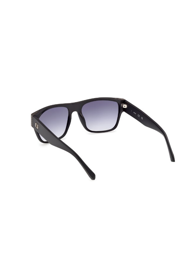 GUESS FULL RIM POLARIZED GUESS PLASTIC SUNGLASSES GU0027701D58 - Image 3