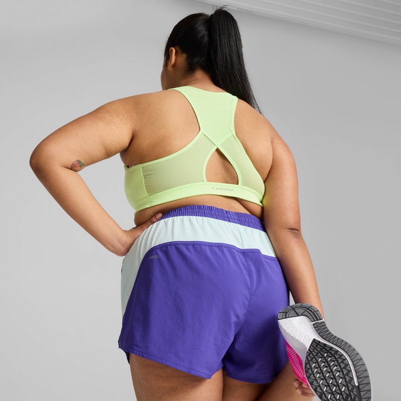 PUMA RUN FAVOURITE Velocity 3'' Womens Blue Running Shorts - Image 2