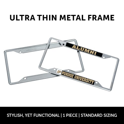Desert Cactus Purdue University Car Accessories Boilermakers Metal License Plate Frame and Tag Holder for Front or Rear of Car (Alumni) - Image 2