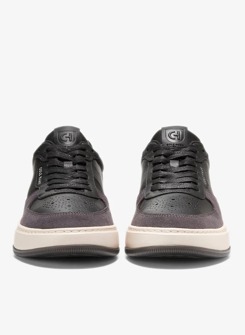كول هان Leather Lace-Up Sneakers