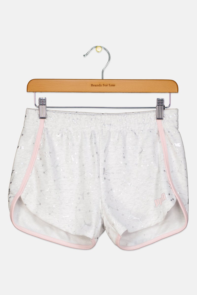 PUMA Kids Girl Sportswear Fit Training Shorts, Multicolor - Image 2