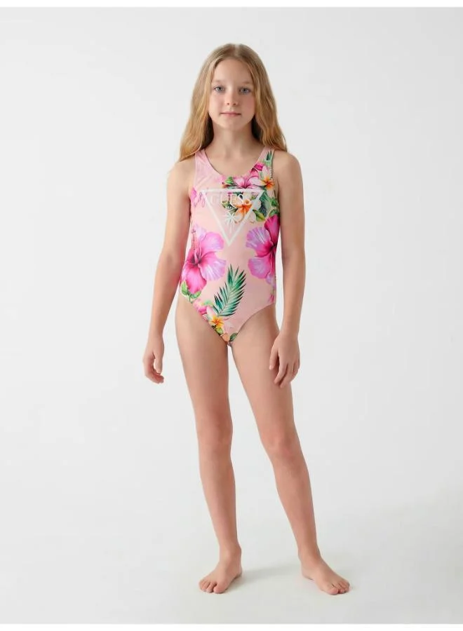 GUESS Youth Printed One Piece Swimsuit