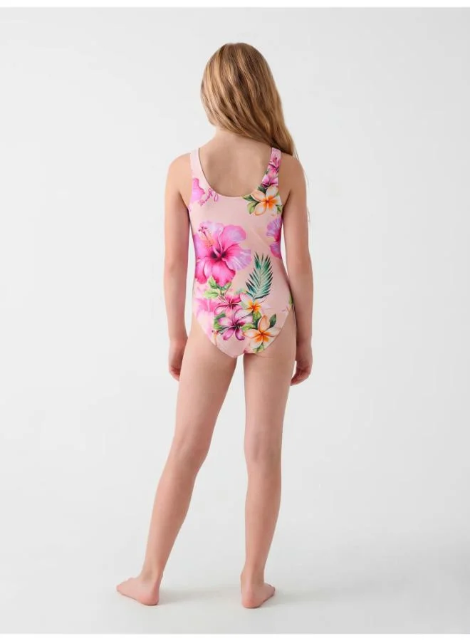 GUESS Youth Printed One Piece Swimsuit