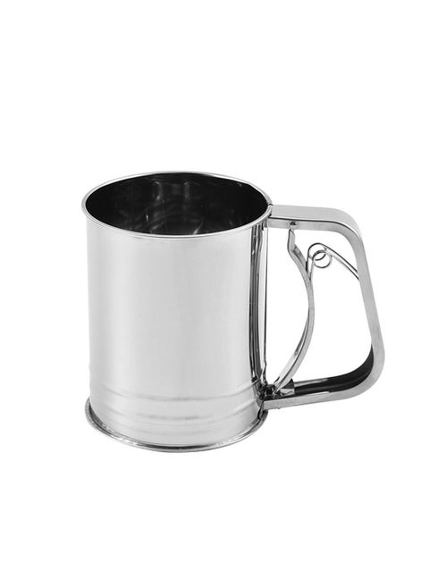 Stainless Steel Cup-type Semi-automatic Flour Sieve