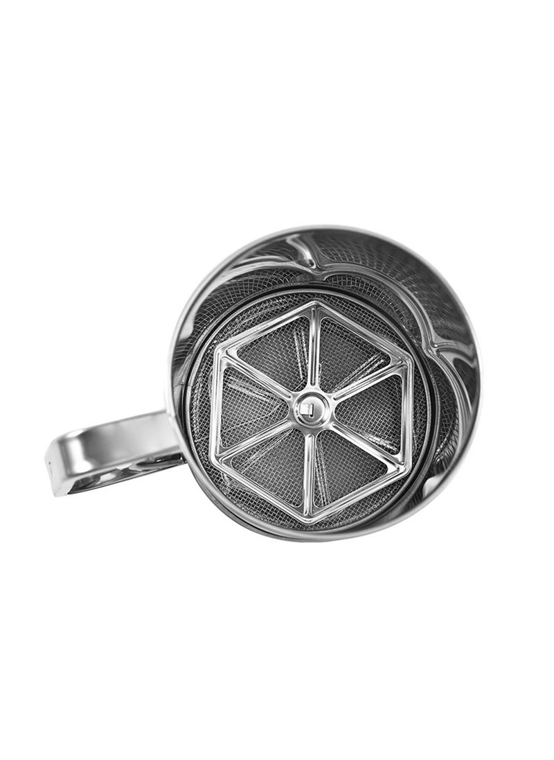 Deo King - Stainless Steel Cup-type Semi-automatic Flour Sieve - Image 1