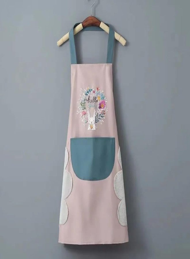 Daesyn Deal Premium Waterproof Kitchen Apron - Adjustable, Durable, Oil-Resistant Cooking Apron for Women - Multicolor - Image 2