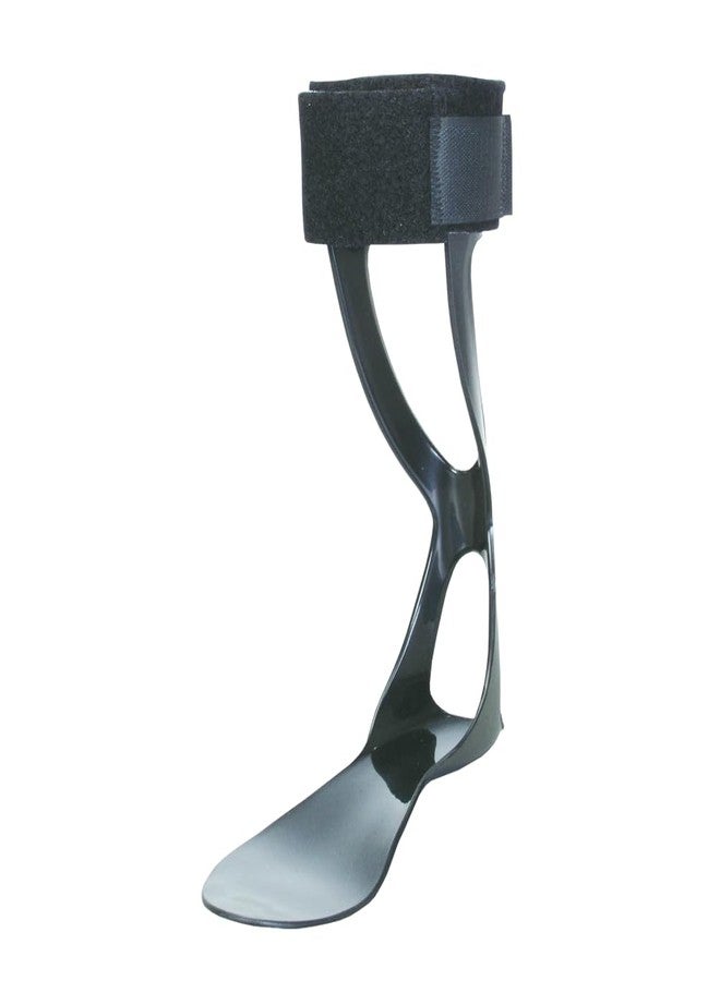 AliMed FREEDOM Swedish AFO, Black, Men's Right, Ankle Foot Orthosis for Dorsiflexion Assistance and Lateral Stability