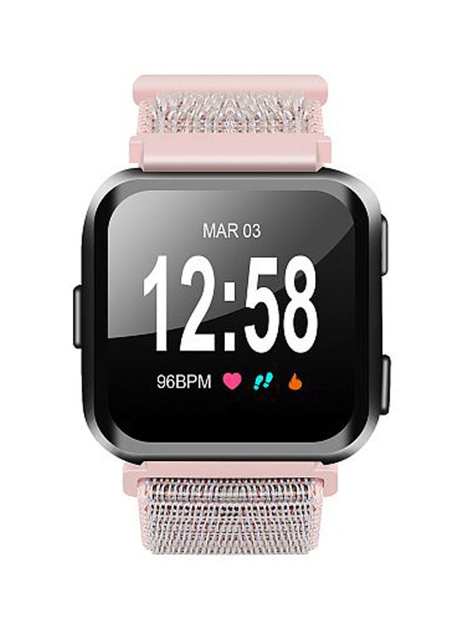 NIBEMINENT Replacement Strap Wrist Band For Fitbit Versa Rose Gold - Image 1