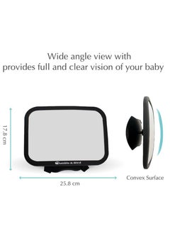 Bumble & Bird Bumble & Bird - Back Seat Car Mirror - Black  - Image 2