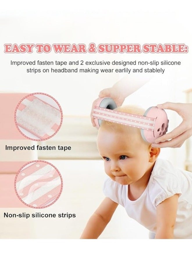 GUDOO Baby Ear Protection Noise Cancelling Headphones for Babies Noise Reduction for Infant and Toddlers up to 36 Months  - Image 2