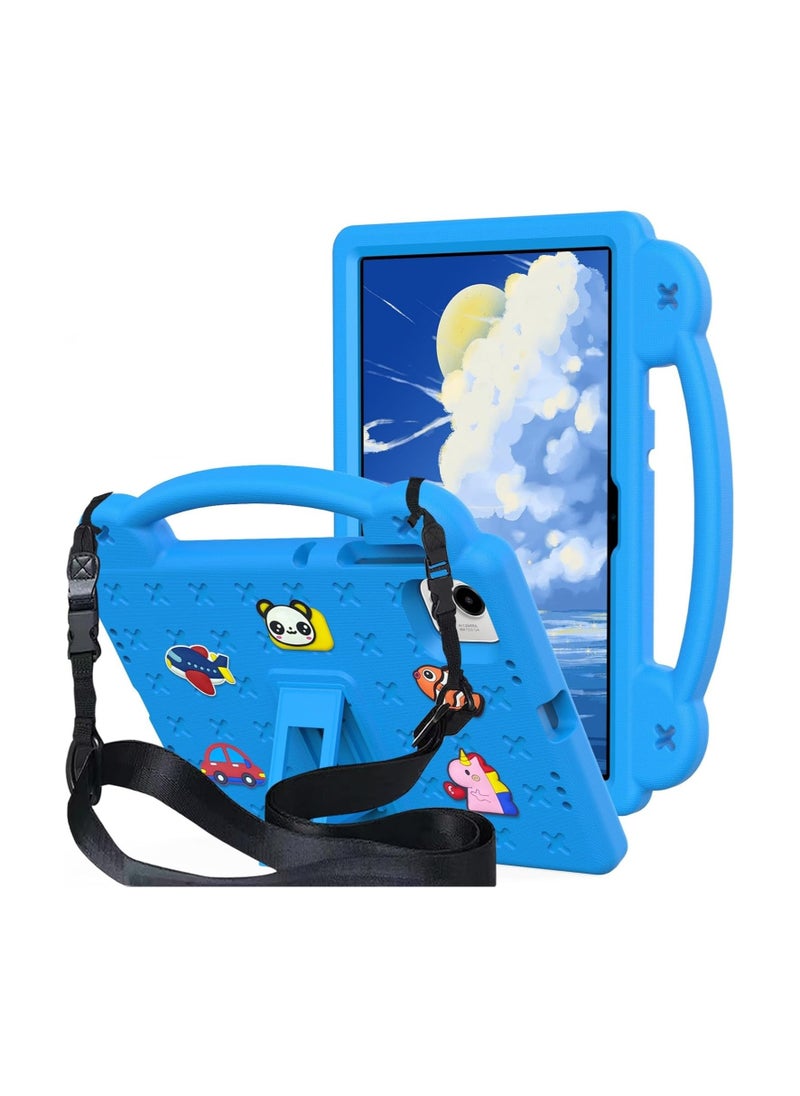 General Honor Pad X9a 11.5-inch 2025 Kids Case, Lightweight EVA Shockproof Grip Kid-Friendly Case with Foldable Stand and Shoulder Strap 