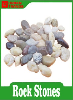 Delight River Rock Stones Natural Polished Multicolour 