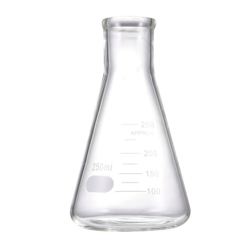 Thickened Glass Erlenmeyer Flask Set 3pcs 50ml 150ml 250ml For Laboratory Chemistry Experiments - Image 5