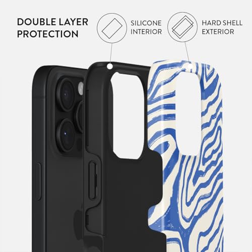 BURGA Phone Case for iPhone 16 Pro Max - Cute, Trendy, Aesthetic, Pattern Phone Cover, Hard Shell Protection - fits Apple iPhone 16 Pro Max Case for Women and Men - Image 2