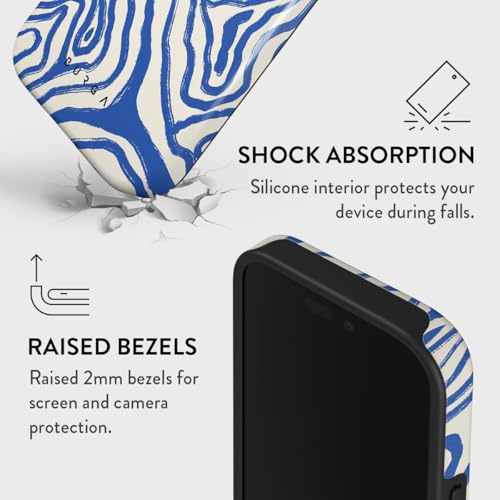 BURGA Phone Case for iPhone 16 Pro Max - Cute, Trendy, Aesthetic, Pattern Phone Cover, Hard Shell Protection - fits Apple iPhone 16 Pro Max Case for Women and Men - Image 4