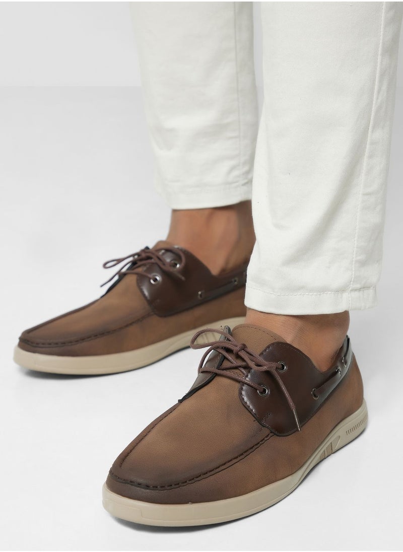Seventy Five - Casual Boat Shoes - Image 1