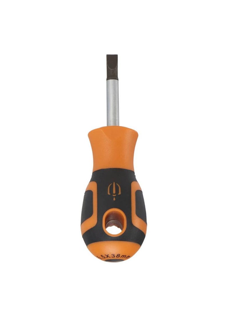 Magnusson's Garden Stubby Slotted Screwdriver Sc04 2.5 Cm 