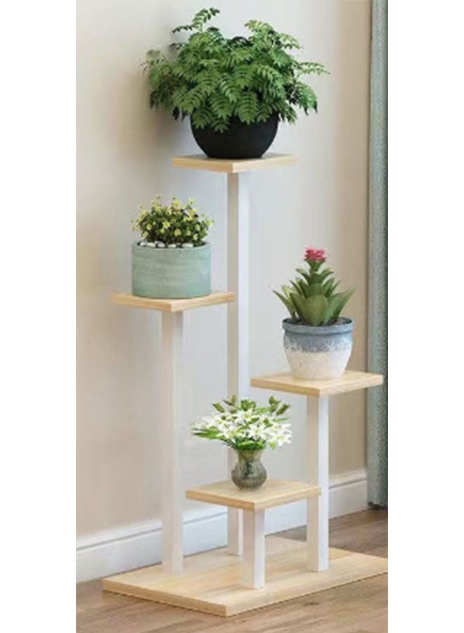 WinHolder Plant Stand Indoor, 4Tier Metal Flower Shelf Tiered Plant Stands for Outdoor, Flower Display Rack Holder Corner Flower Holders, Planter Organizer for Patio Garden Living Room Balcony  - Image 1