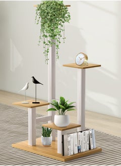 WinHolder Plant Stand Indoor, 4Tier Metal Flower Shelf Tiered Plant Stands for Outdoor, Flower Display Rack Holder Corner Flower Holders, Planter Organizer for Patio Garden Living Room Balcony  - Image 5