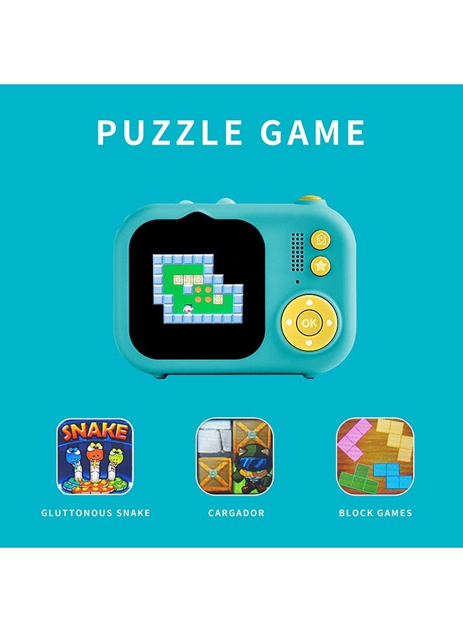 XiuWoo Kids Camera with Tripod, Birthday Gifts for Girls/Boys Age 3-9yr,Cute Portable Little Girls/Boys Gifts Kids Camera Toys for 3-12 Year Old Boys/Girls,Selfie Camera for Kids - Image 5