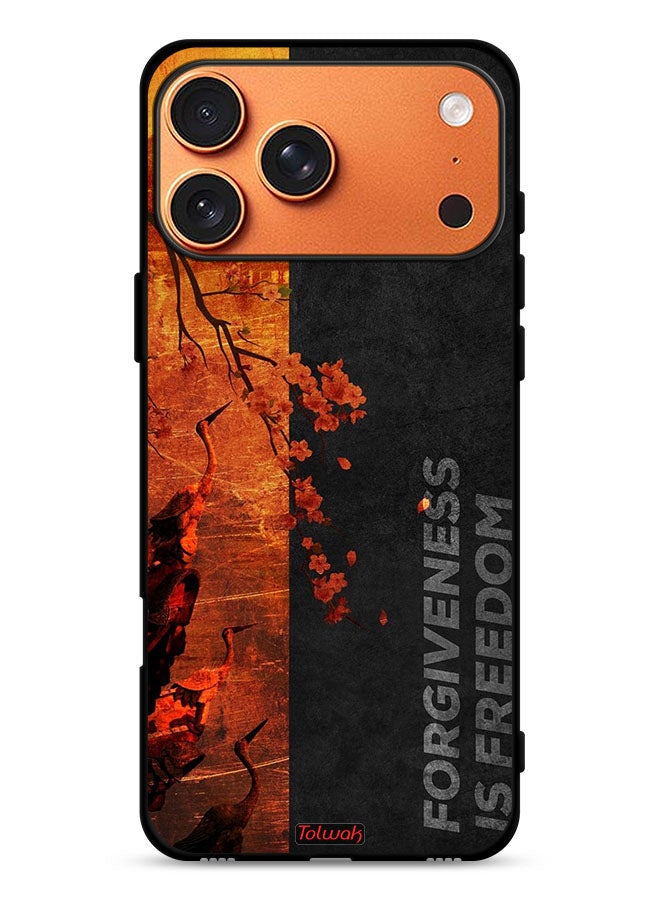 Tolwak Apple iPhone 17 Pro Max Protective Case Cover Forgiveness Is Freedom - Image 1