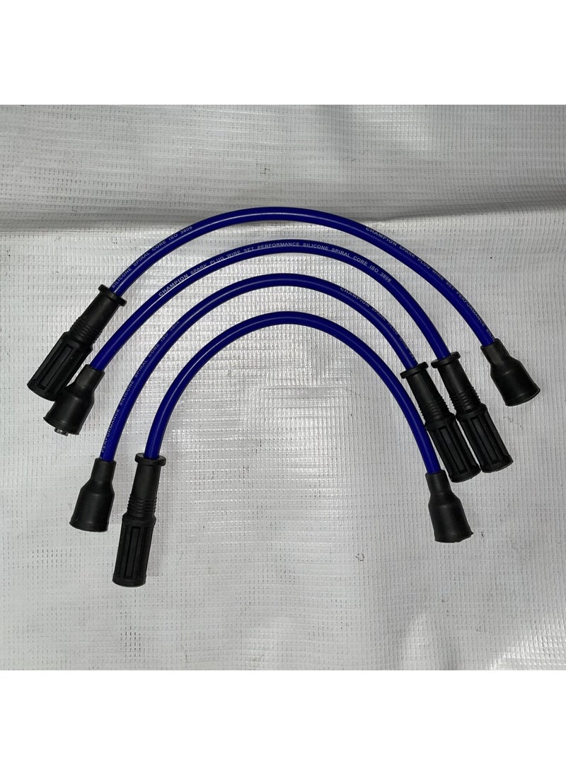 Champion - 85011154 7706494 Spark Plug Cable Performance Dogan S Sl 1.4-1.6 8V 8.5 mm Blue Silicone 85011154 7706494 - Image 1