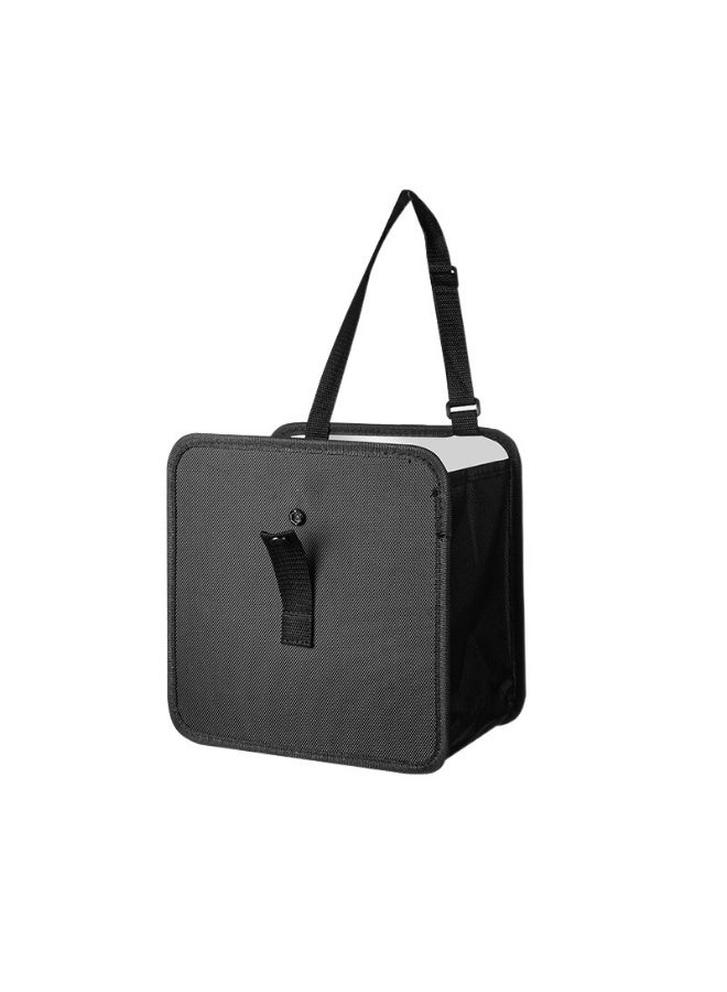 سلة مهملات قابلة للطي للسيارة، حقيبة تخزين سلة مهملات معلقة مقاومة للماء ومانعة للتسرب للسيارة - Image 2