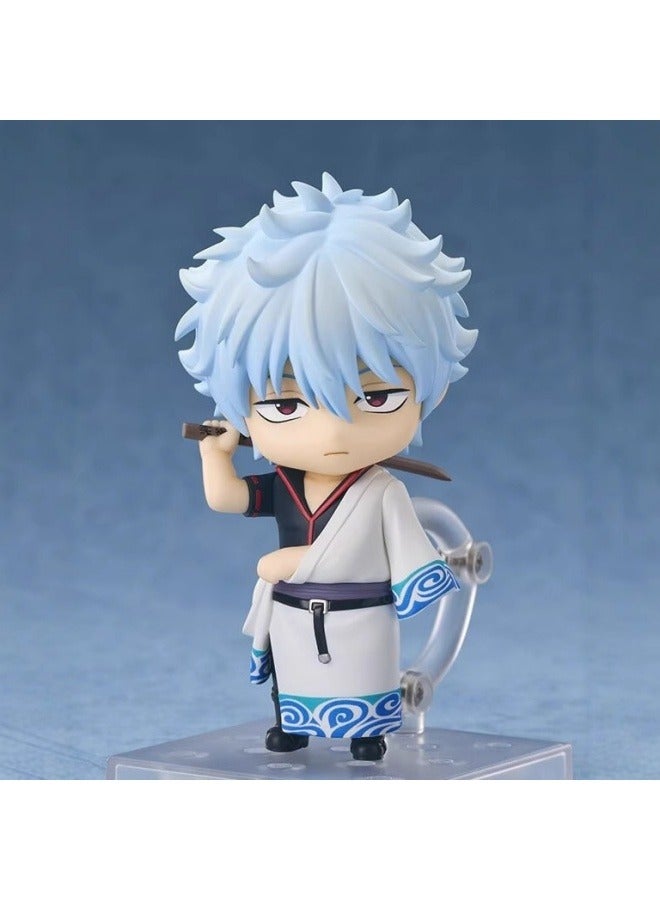 general دمية ساكاتا جينتاما القابلة لتغيير الوجه - نموذج زخرفي لتزيين المكتب - هدية للأصدقاء والعائلة - Image 1