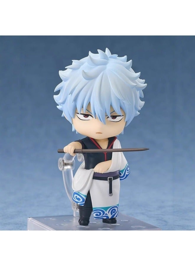 general دمية ساكاتا جينتاما القابلة لتغيير الوجه - نموذج زخرفي لتزيين المكتب - هدية للأصدقاء والعائلة - Image 4