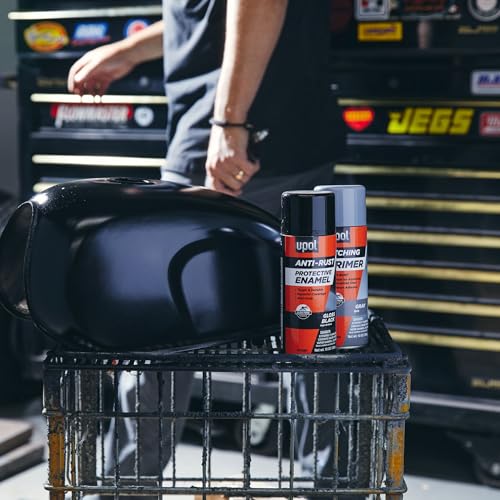 U-POL Etching Primer, Strong-Hold, Premium Quality Primer Spray For Bare Metals With Anti-Rust Technology, Gray - Image 3