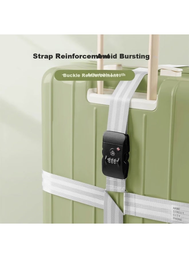 Buddy High Buddygo Luggage Straps Cross Packing Belts Travel Baggage Reinforcement Graduation Season Travel Box Fixing Suitcase -proof Straps - Image 2